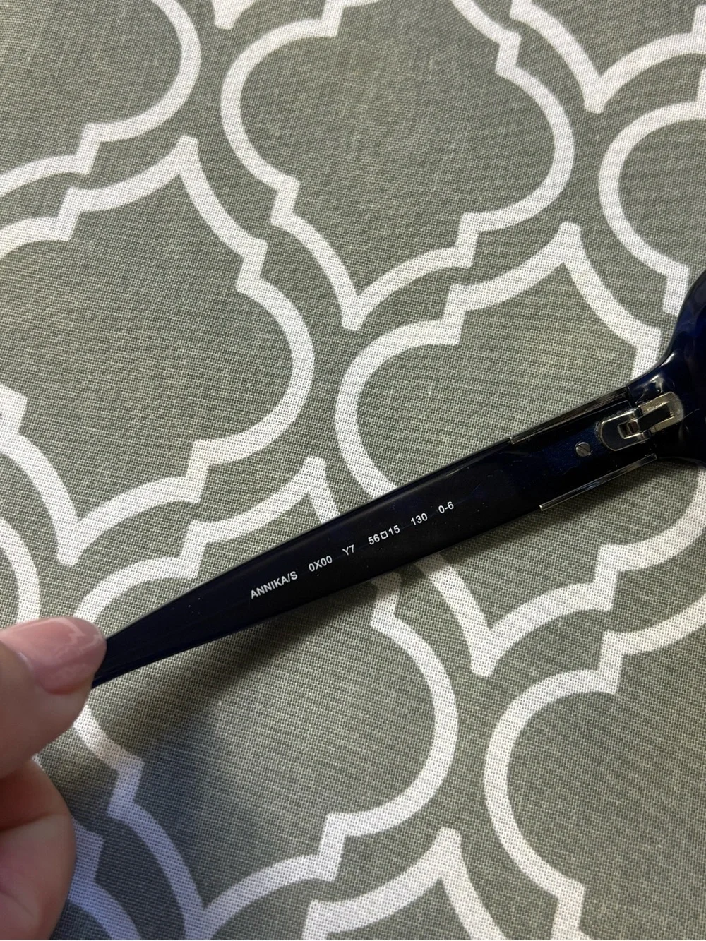Kate Spade Sunglasses Rx Prescription Frames Only (Navy Blue)